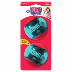 Hundleksak Squeezz Action Ball Red L 8cm 2-p><noscript><img width=