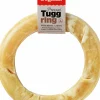 Hundtugg Tuggring Pressad Natur L 15cm>Dogman Best