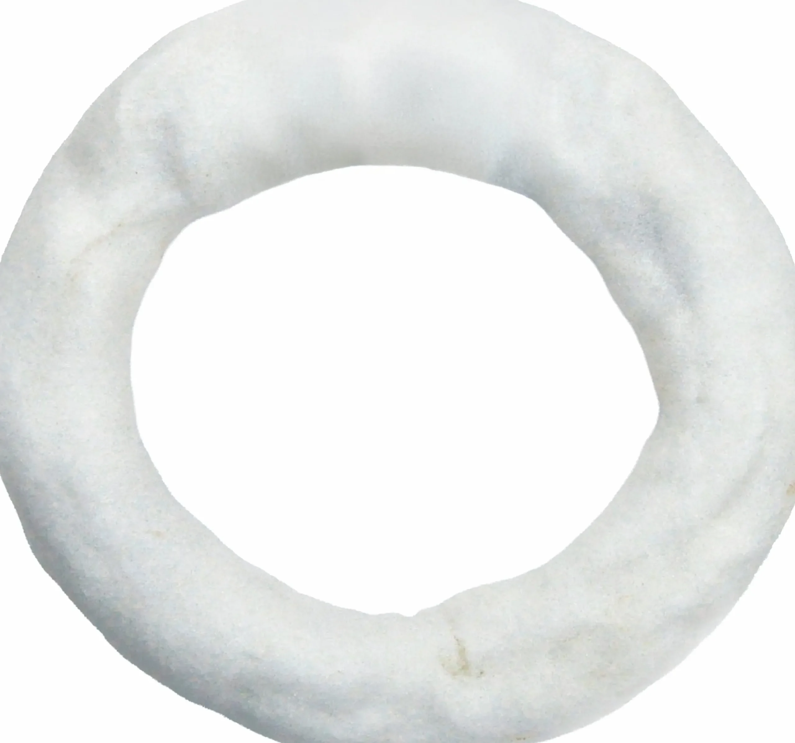 Hundtugg Tuggring Vit M 12,5cm>Dogman Hot
