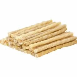 Hundtugg Tuggpinnar Snurrad Natur 8mm 500g><noscript><img width=