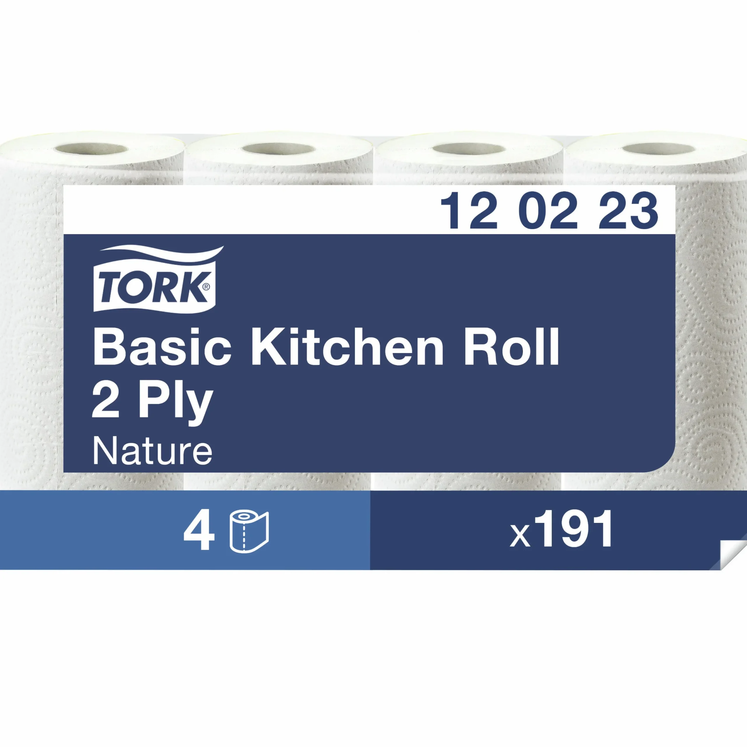 Hushållspapper Basic 2-lagers 32 rullar x 26 m (120223)>Tork Outlet