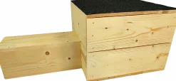 Igelkottshus Bruk Natur 74,5x40x31cm>Nyby New