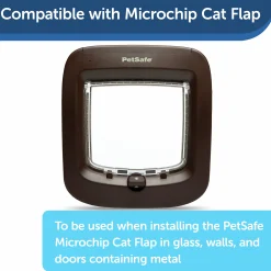 Installationsadapter för kattlucka Brun>Petsafe Outlet
