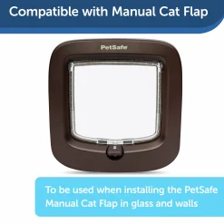 Installationsadapter för kattlucka Brun>Petsafe Outlet