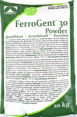 Järnsulfat FerroGent 30 Powder 10kg>Tergent Outlet