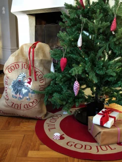 Julgransmatta God Jul Jute Ø 90cm>Granngården Clearance