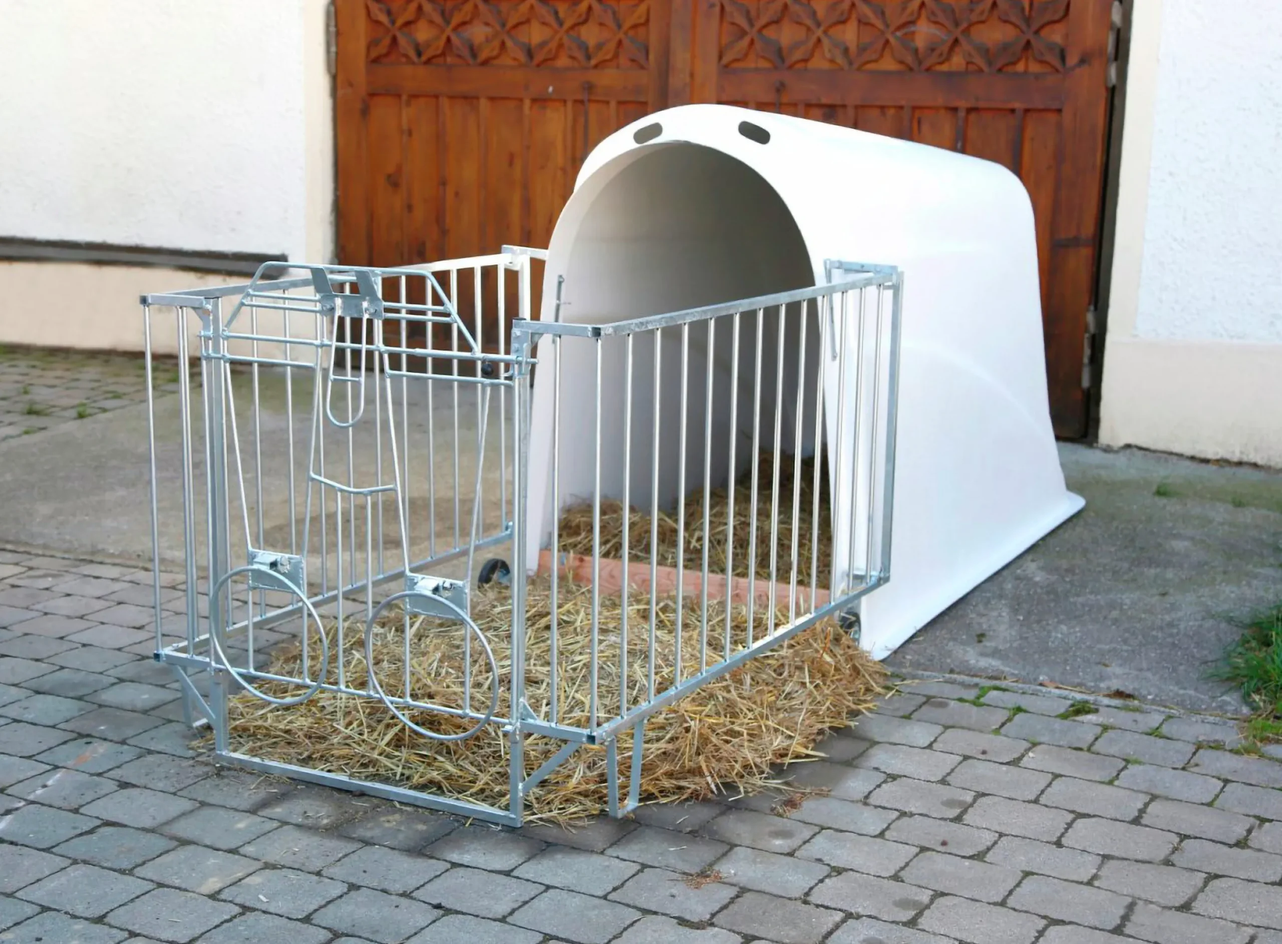 Kalvhydda CalfHouse Master Plus utan förgård 200x115cm>Kerbl Best