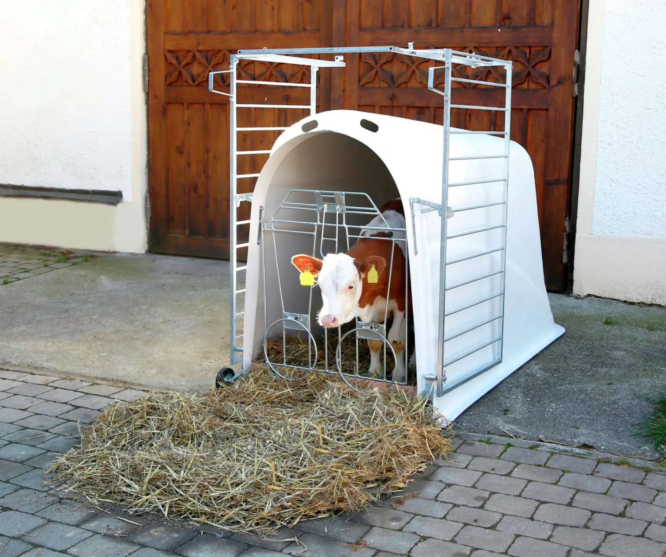 Kalvhydda CalfHouse Master Plus utan förgård 200x115cm>Kerbl Best