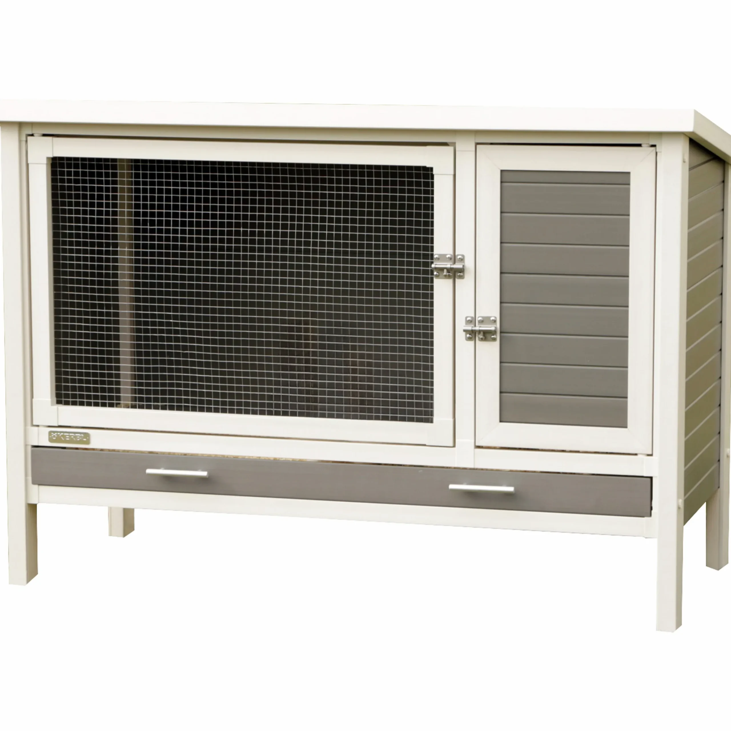 Kaninbur Underhållsfri Eco Plast Samy 116x57x82cm>Kerbl Discount