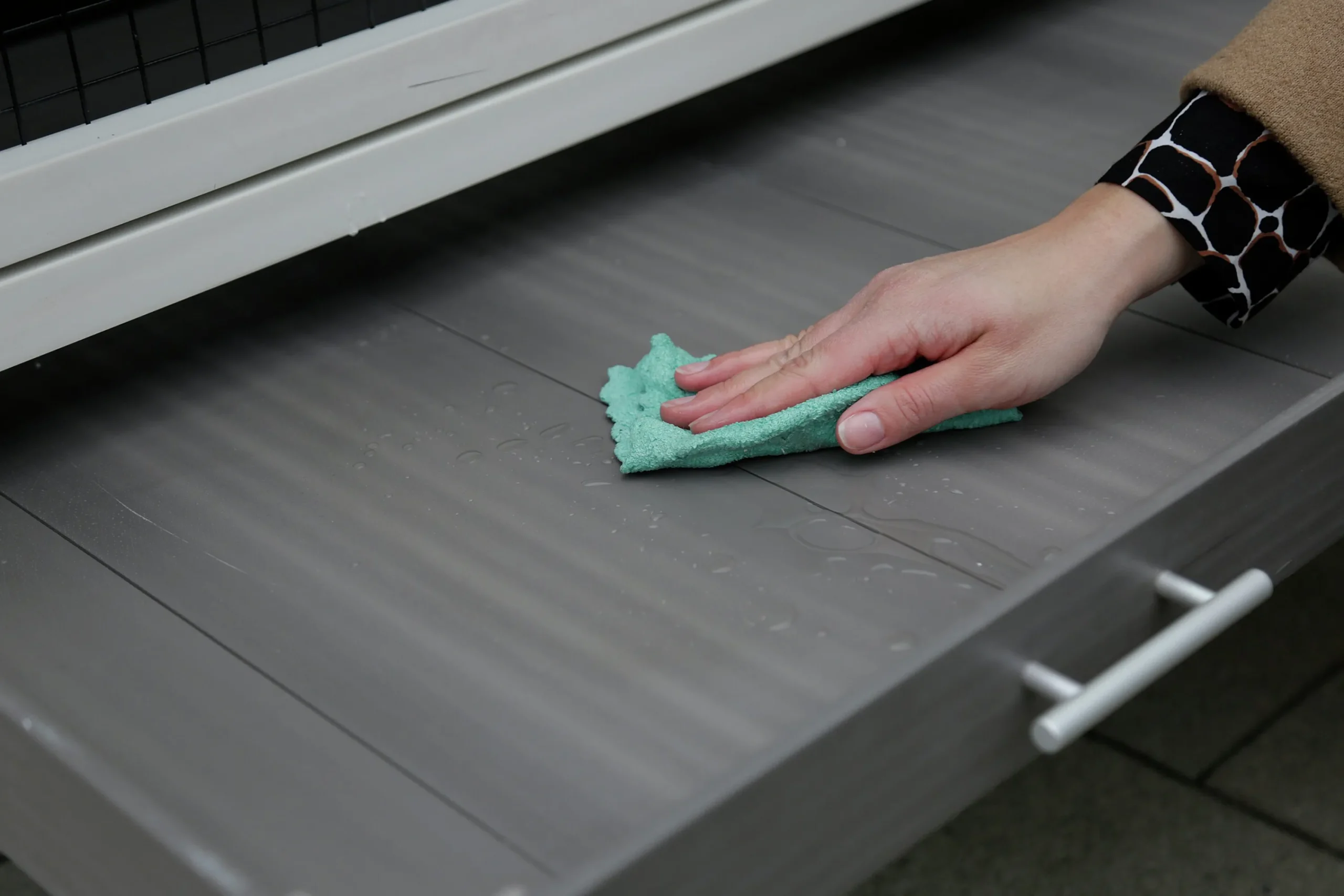 Kaninbur Underhållsfri Eco Plast Samy 116x57x82cm>Kerbl Discount