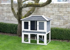 Kaninbur Villa 118x68x118cm><noscript><img width=