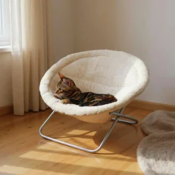 Kattbädd Alice Creme 50cm><noscript><img width=