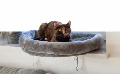 Kattbädd Fönsterbädd Grå 55cm><noscript><img width=
