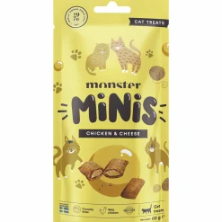 Kattgodis Cat Minis Chicken & Cheese 60g>Monster Clearance