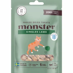 Kattgodis Cat Treats Freeze Dried Lamb 45g>Monster Sale