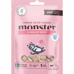 Kattgodis Cat Treats Freeze Dried Beef 45g>Monster Online