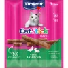 Kattgodis Cat Stick Mini Pinnar Anka/Kanin 3-p>Vitakraft Outlet