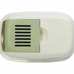 Kattlåda EcoHus Salviagrön/Creme 56x39x37,5cm><noscript><img width=
