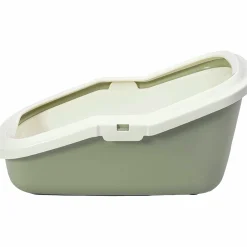 Kattlåda EcoMinor Salviagrön/Creme 56x39x27,5cm>Peewee Hot