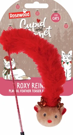 Kattleksak Jul Roxy Reindeer Teaser 26cm>Rosewood Clearance
