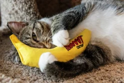 Kattleksak Yeowww Catnip Banana>Rosewood New