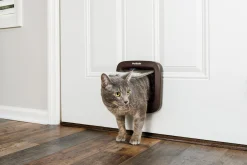 Kattlucka Microchip Brun><noscript><img width=