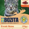 Kattmat Bitar i Sås med Lamm 370g>Bozita Hot