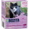 Kattmat Bitar i sås med Räkor 370g>Bozita