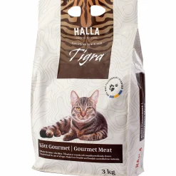 Kattmat Halla Tigra Kattunge & Adult Kött Gourmet 3kg>Halla Petfood