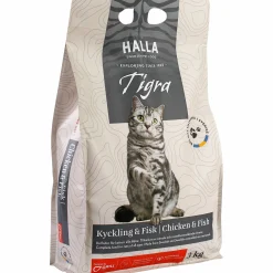 Kattmat Halla Tigra Kattunge & Adult Kyckling/Fisk 3kg>Halla Petfood Sale