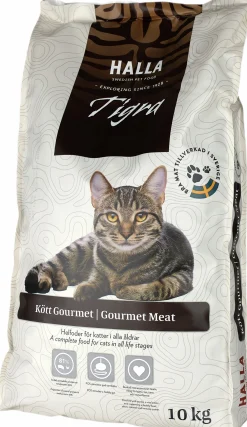 Kattmat Halla Tigra Kattunge & Adult Kött Gourmet 10kg>Halla Petfood Outlet
