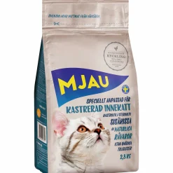 Kattmat Adult Kastrerad Innekatt Kyckling 2,8kg>Mjau