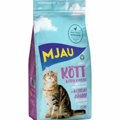 Kattmat Adult Kött & Kyckling 7,5kg>Mjau