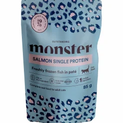 Kattmat Adult Pouches Salmon paté 8x85g>Monster Discount