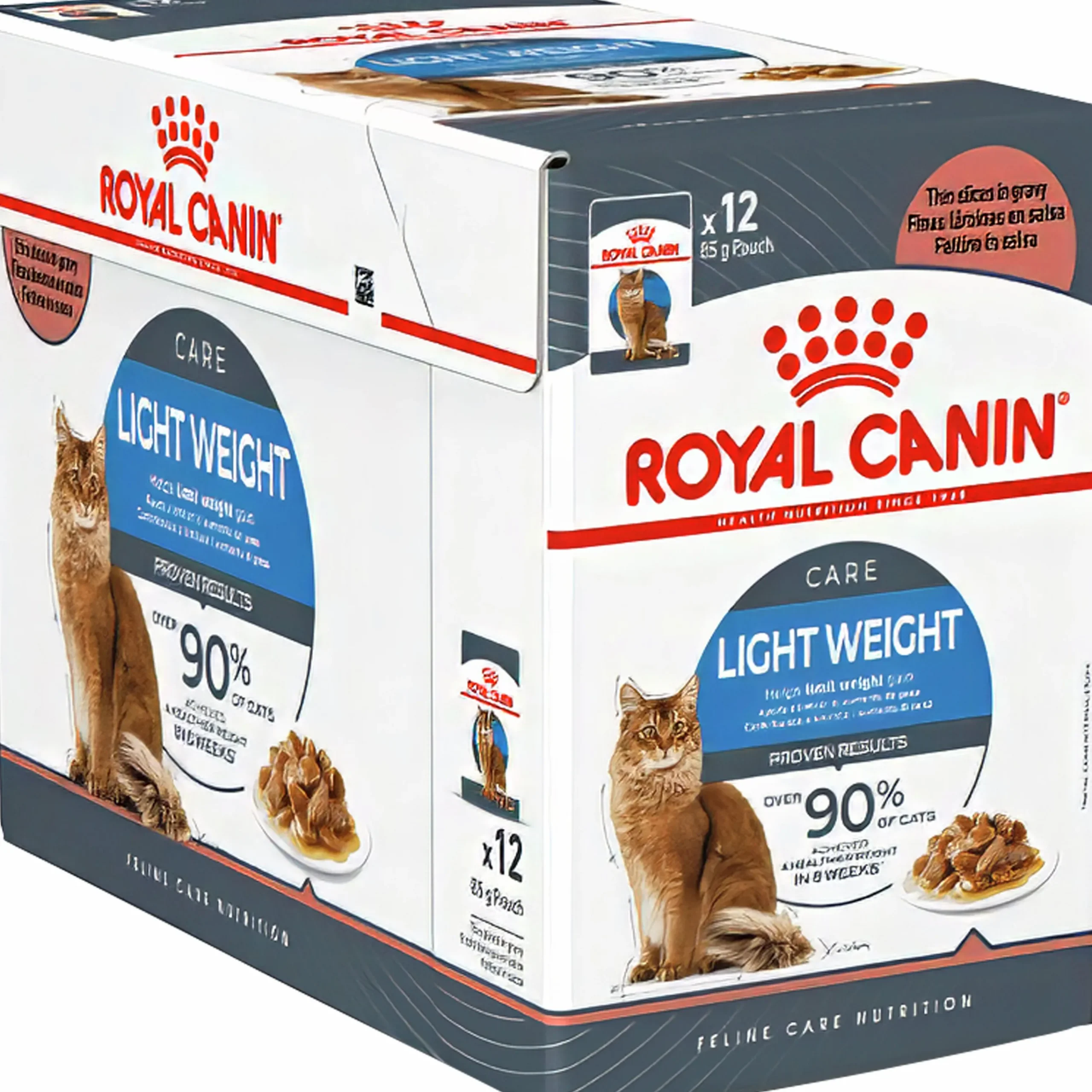 Kattmat Adult Light Weight Pouches Gravy Bitar i sås 12x85g>Royal Canin Online