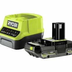Kit RC18120-120C Batteri + laddare 2.0Ah 18V>Ryobi Hot