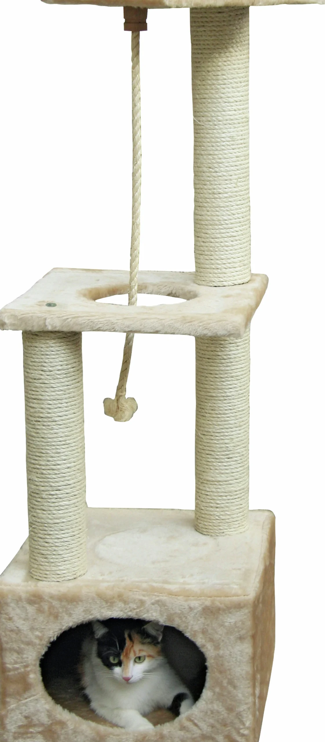Klösträd Platin Pro Sisalrep Beige 106cm>Kerbl Hot