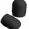 Knäskydd WorkIT gummi med rem svart 2-p>Millarco Hot