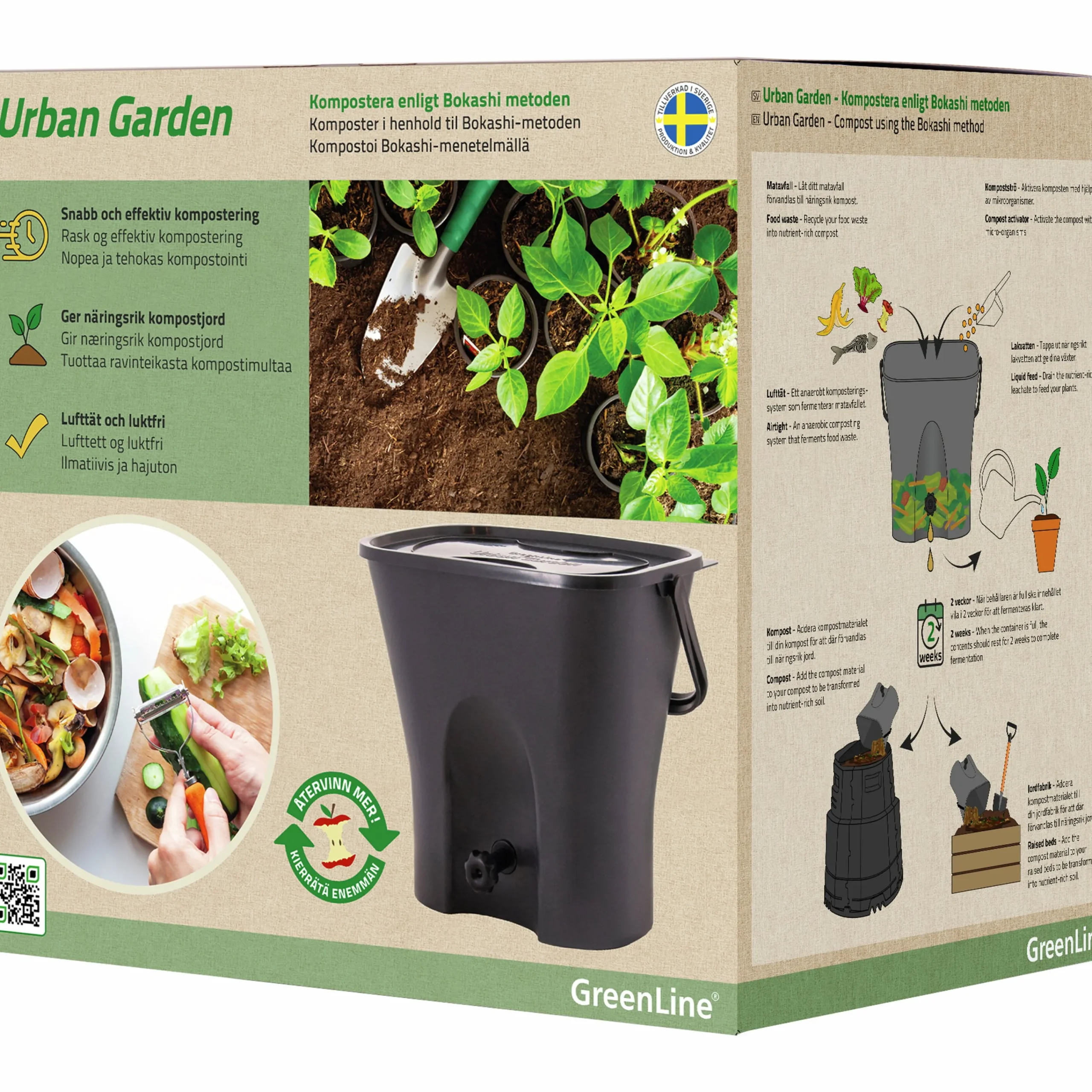 Kompost Urban Garden 18L>GreenLine Hot