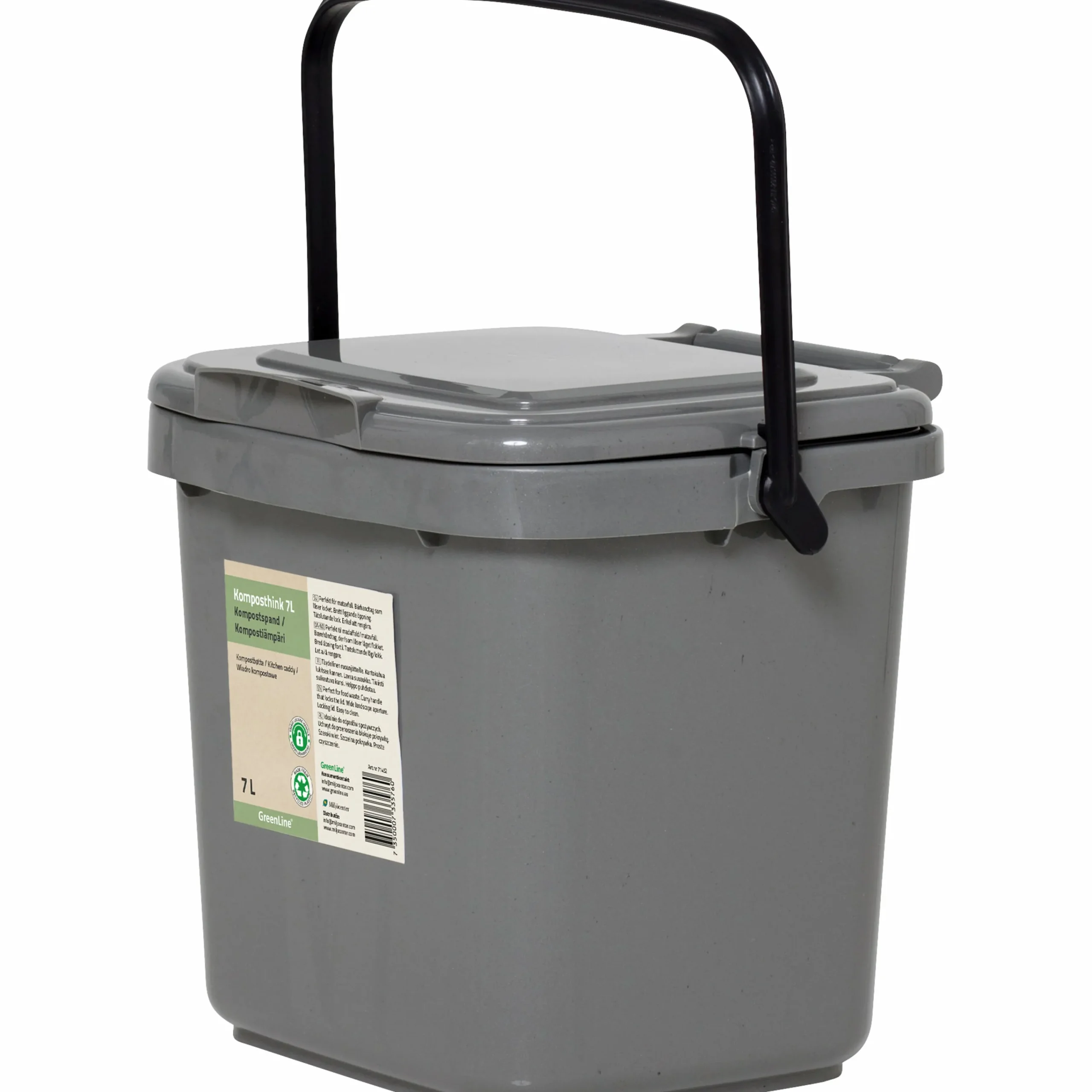 Komposthink med lock 7L>GreenLine Discount