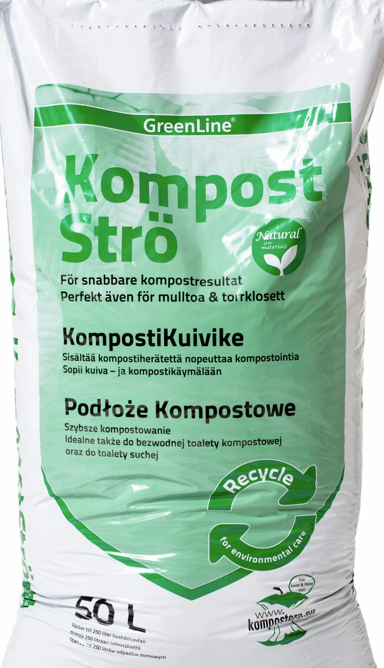 Kompostströ 50L>GreenLine
