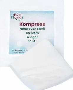Kompress 10x10cm 10-p>VetProvide Hot