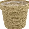 Korg Jute Plastad insida Ø8-13cm höjd 12cm>Zeline Clearance