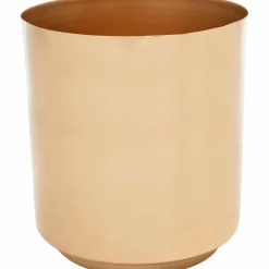 Kruka Cylinder Metall Guld Ø14,5cm>Zeline New