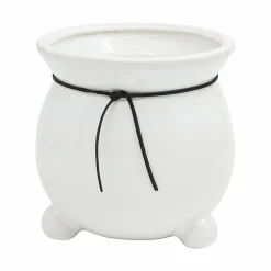 Kruka Tre tassar Vit Ø15cm höjd 15cm>Zeline Discount