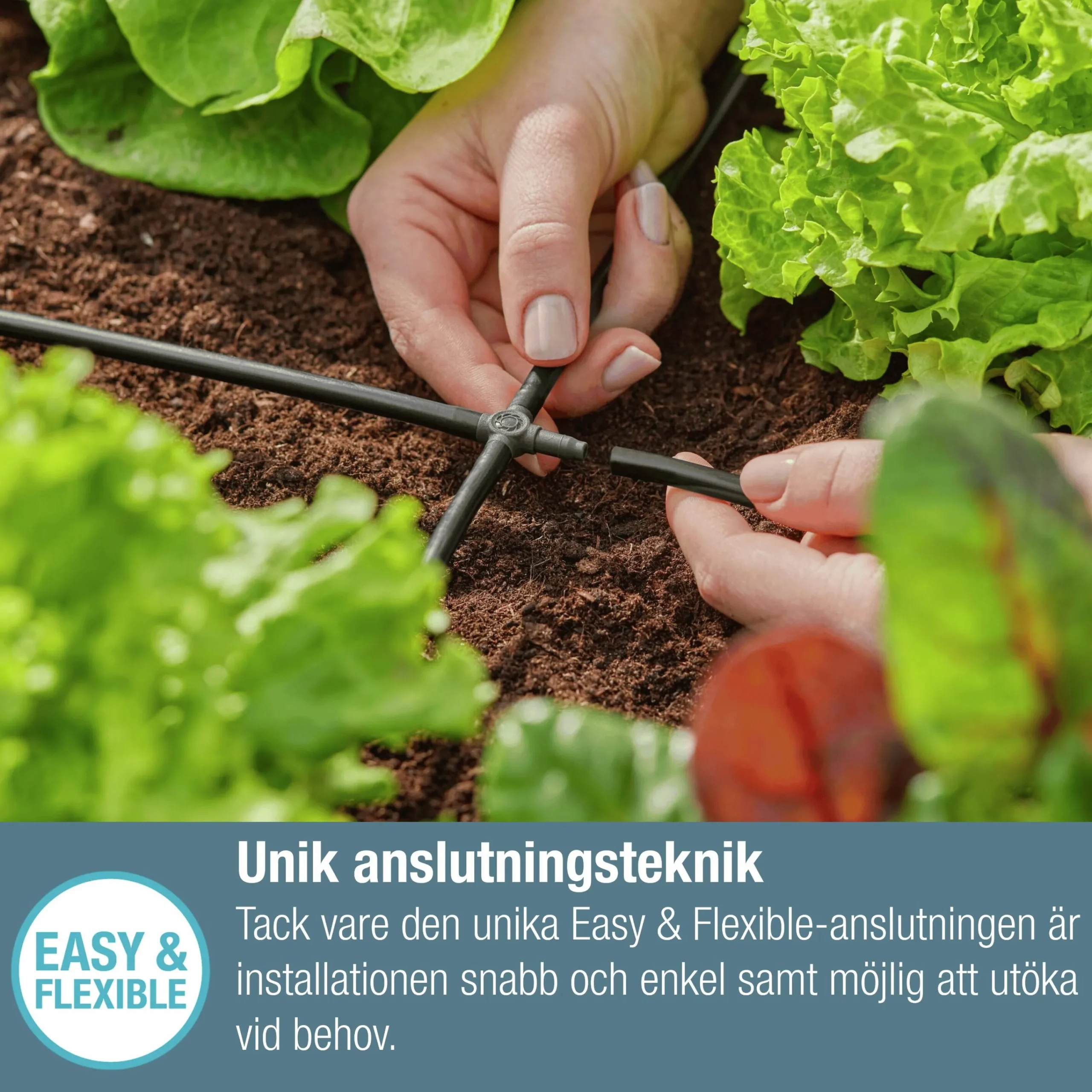 Krysskoppling MicroDrip 3/16" 10-p>Gardena Outlet
