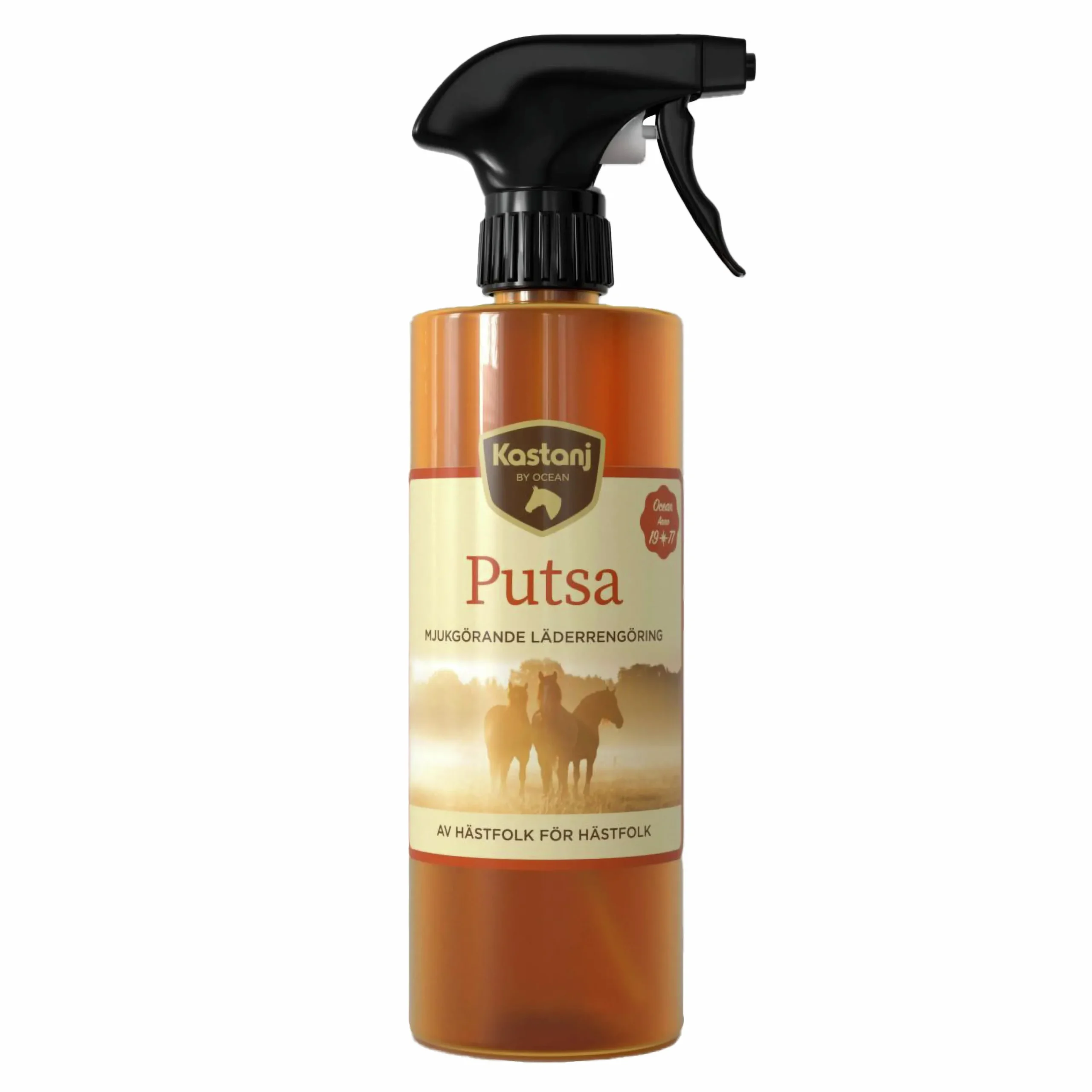 Läderregöring Putsa 450ml>Kastanj by Ocean Sale