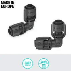L-koppling MicroDrip 1/2" 2-p>Gardena Discount