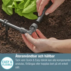 L-koppling MicroDrip 1/2