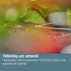 L-koppling MicroDrip 3/16